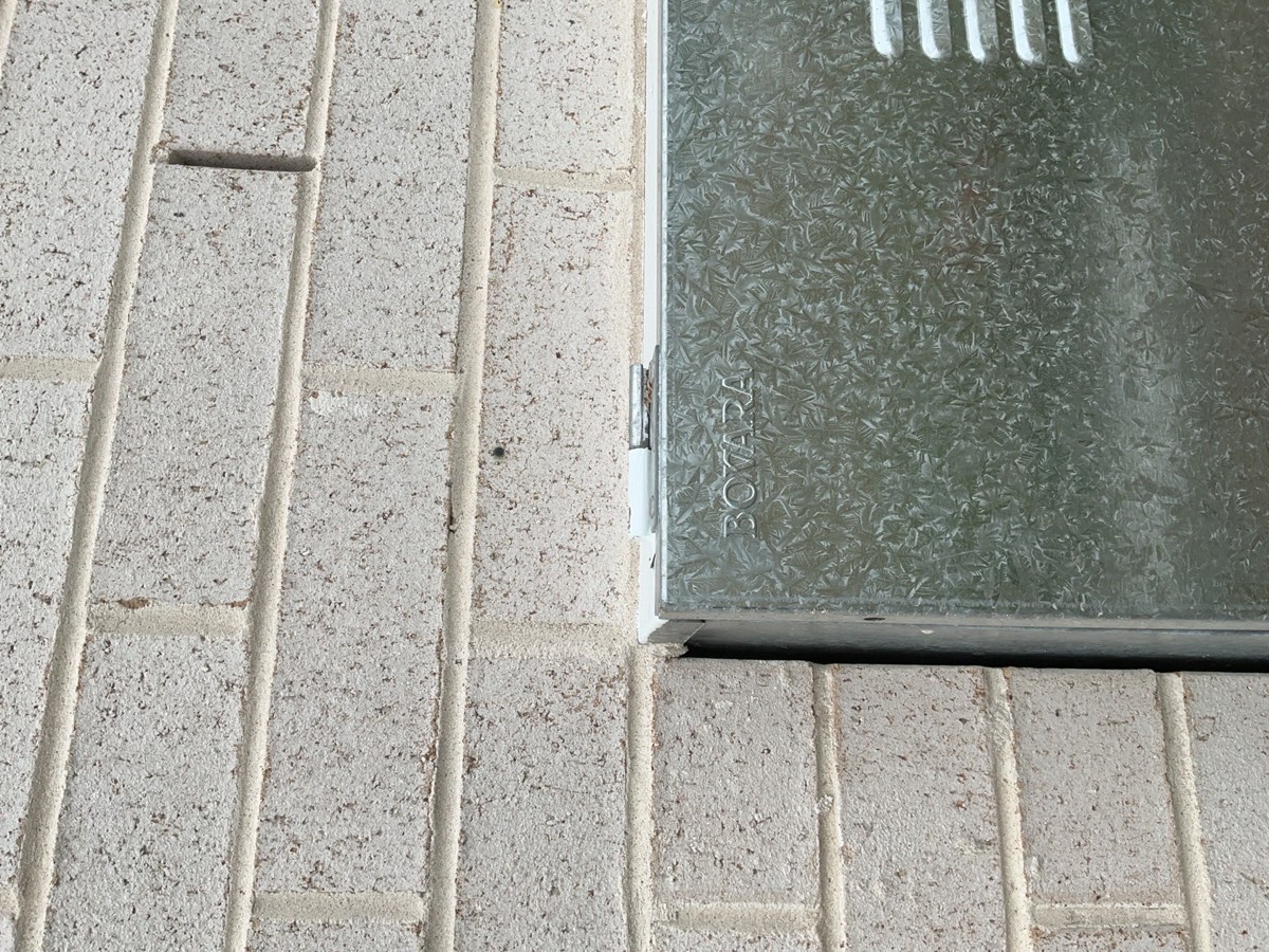 Caulking around the meter box, Leppington