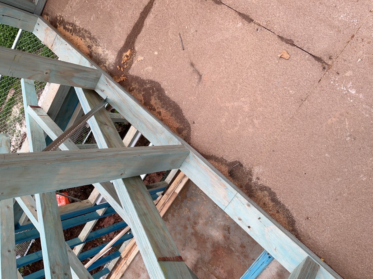 Tie down bolt missing, recorded during a frame inspection in Leppington