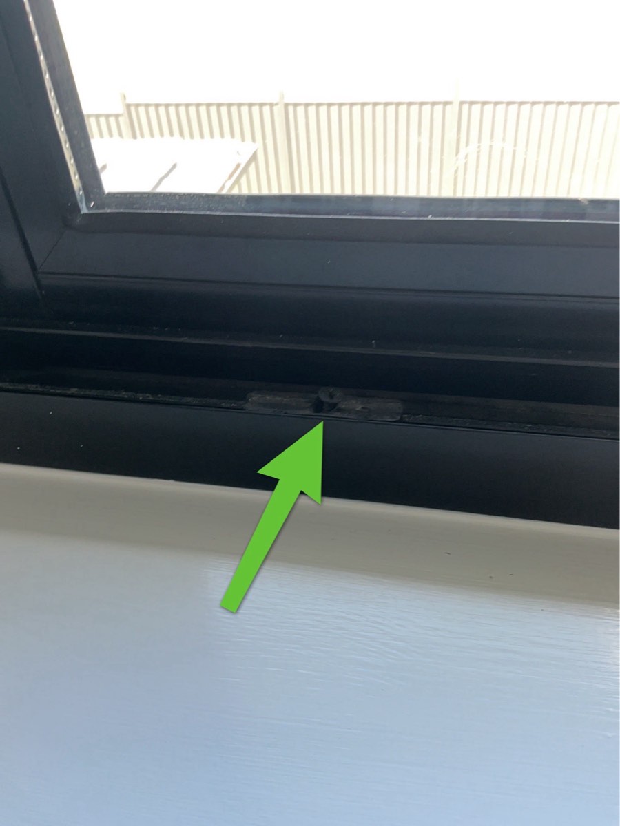 Opening restriction required to a first floor window, recorded on a handover inspection in Leppington