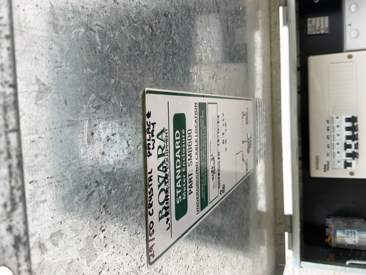 Termite management notice not installed, recorded on a fixing stage inspection in Leppington