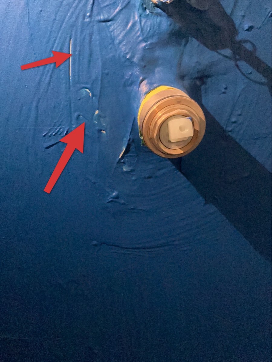 Waterproofing, recorded during a fixing stage inspection in Leppington
